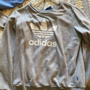 Grey Adidas Sweatshirt